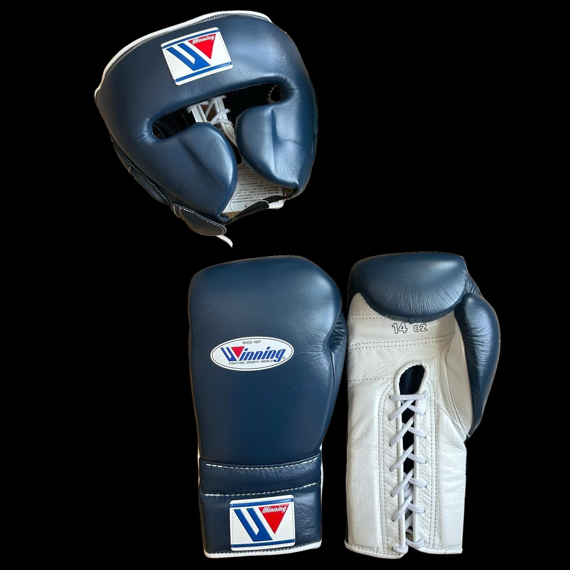 Winning Boxing Gloves set, Winning Boxing Glove winning head guard, winning boxing set Winning Lace up Boxing Glove set, Boxing Glove set, Winning boxing gear set, PF Fitness Gear, Winning set, PF FITNESS GEAR winning gear